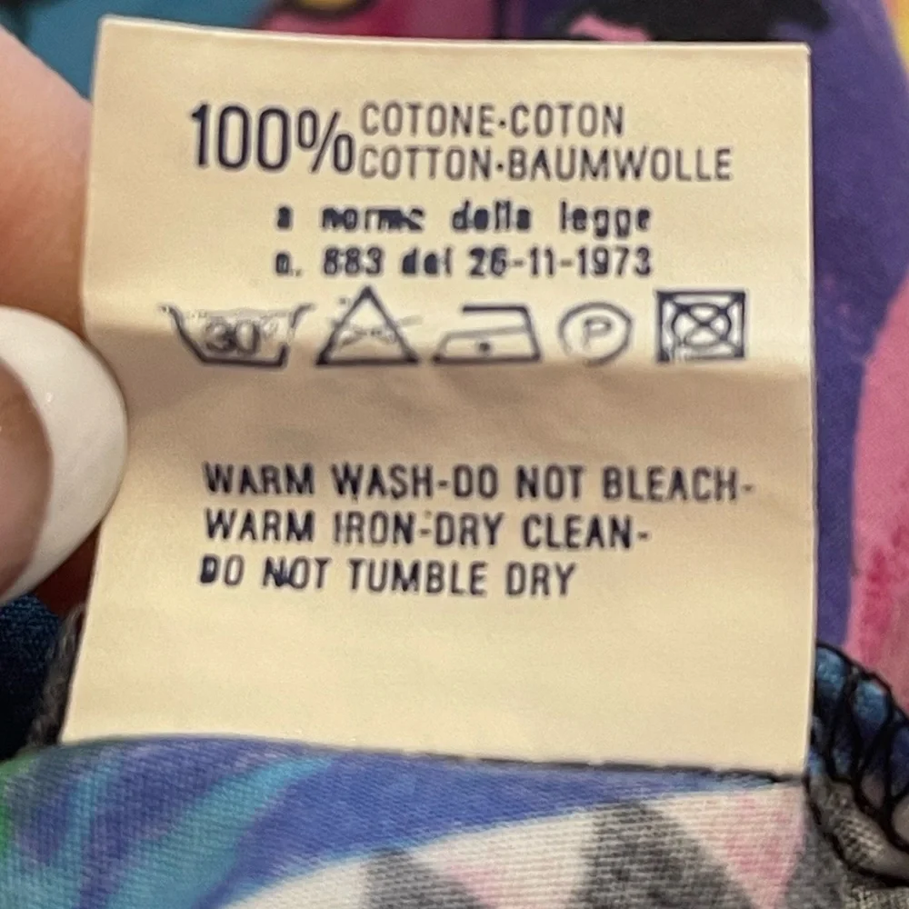 🎈HP🎈90’s Versace Jeans Couture Marilyn Monroe & Betty Boop Pop Art Top Small - Picture 6 of 12